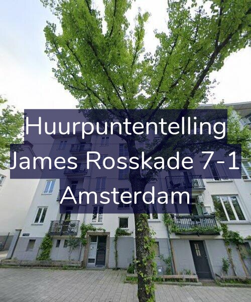 Foto gevel Huurpuntentelling voor James Rosskade 7-1, Amsterdam