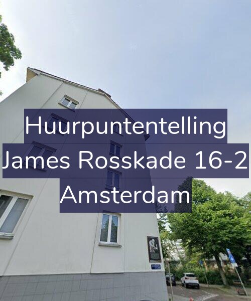 Foto gevel Huurpuntentelling voor James Rosskade 16-2, Amsterdam