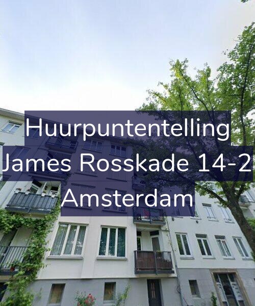 Foto gevel Huurpuntentelling voor James Rosskade 14-2, Amsterdam