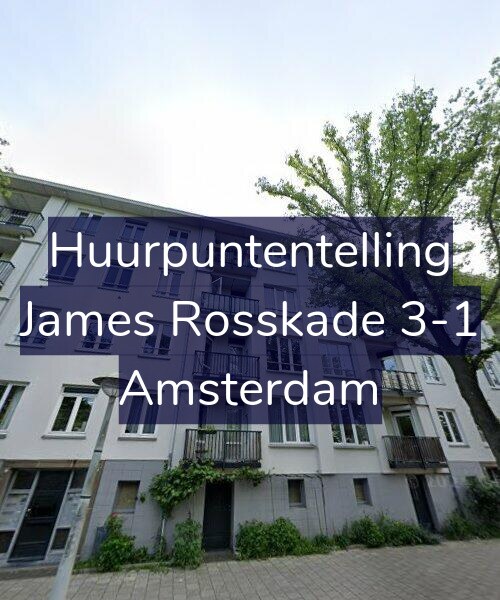 Foto gevel Huurpuntentelling voor James Rosskade 3-1, Amsterdam