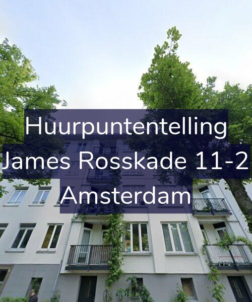 Foto gevel Huurpuntentelling voor James Rosskade 11-2, Amsterdam