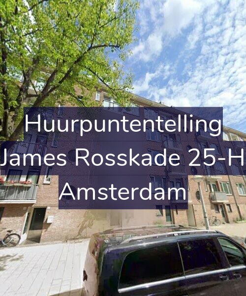 Foto gevel Huurpuntentelling voor James Rosskade 25-H, Amsterdam