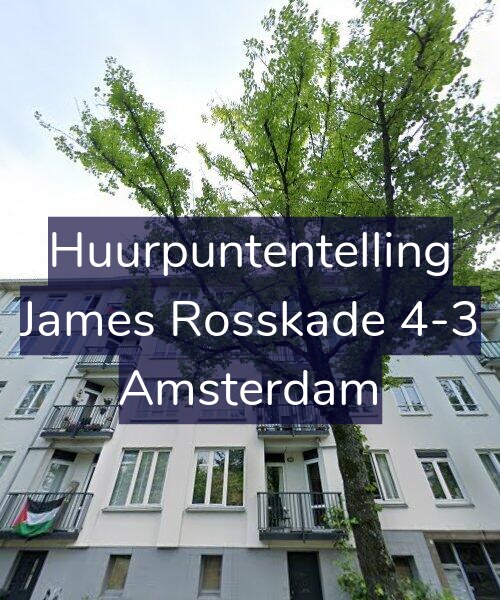 Foto gevel Huurpuntentelling voor James Rosskade 4-3, Amsterdam