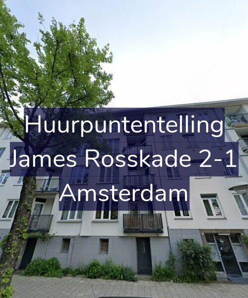 Foto gevel Huurpuntentelling voor James Rosskade 2-1, Amsterdam