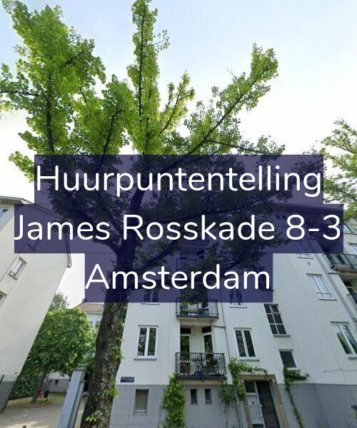 Foto gevel Huurpuntentelling voor James Rosskade 8-3, Amsterdam