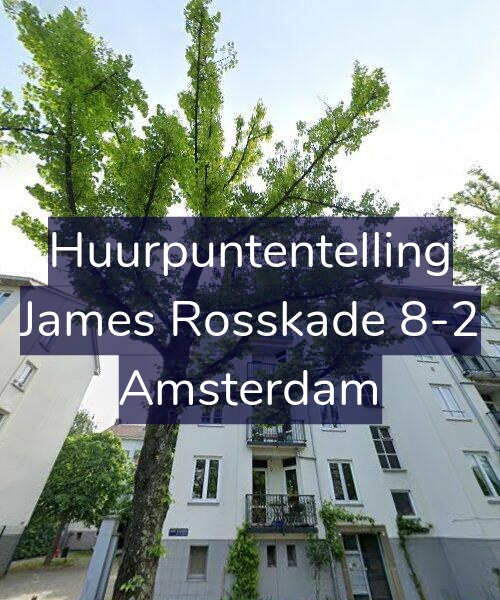 Foto gevel Huurpuntentelling voor James Rosskade 8-2, Amsterdam