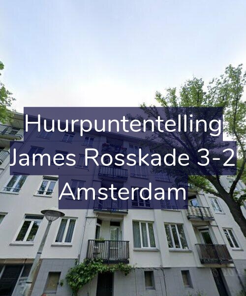 Foto gevel Huurpuntentelling voor James Rosskade 3-2, Amsterdam