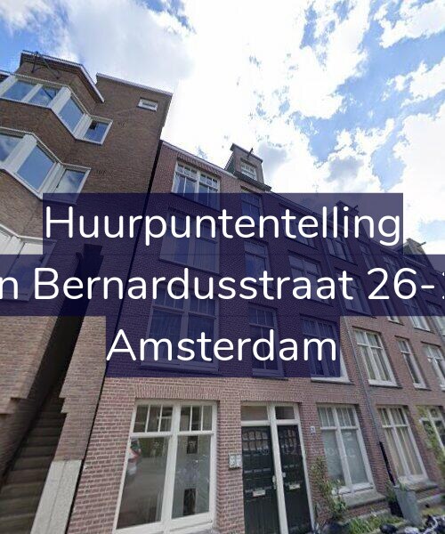 Foto gevel Huurpuntentelling voor Jan Bernardusstraat 26-1L, Amsterdam
