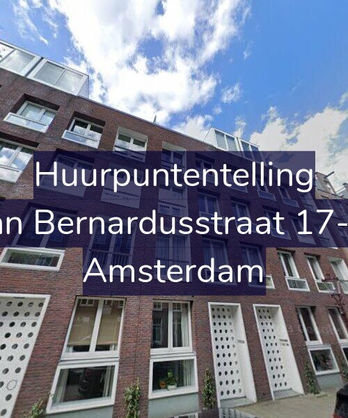 Foto gevel Huurpuntentelling voor Jan Bernardusstraat 17-C, Amsterdam