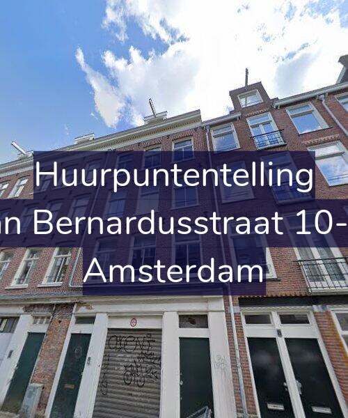 Foto gevel Huurpuntentelling voor Jan Bernardusstraat 10-D, Amsterdam