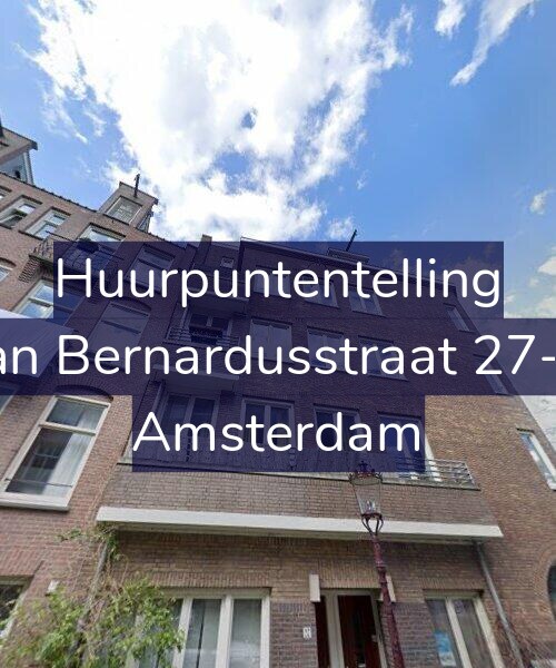 Foto gevel Huurpuntentelling voor Jan Bernardusstraat 27-3, Amsterdam