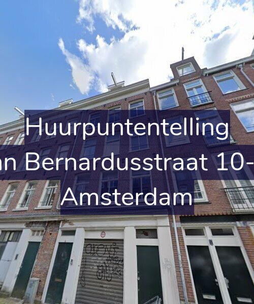 Foto gevel Huurpuntentelling voor Jan Bernardusstraat 10-B, Amsterdam