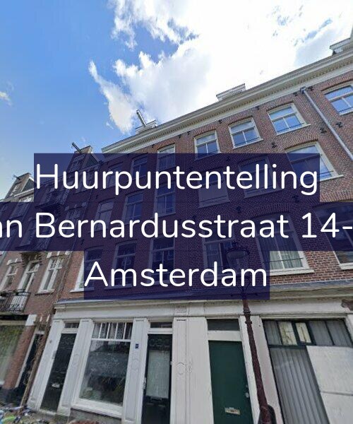 Foto gevel Huurpuntentelling voor Jan Bernardusstraat 14-C, Amsterdam