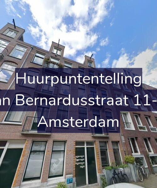 Foto gevel Huurpuntentelling voor Jan Bernardusstraat 11-B, Amsterdam