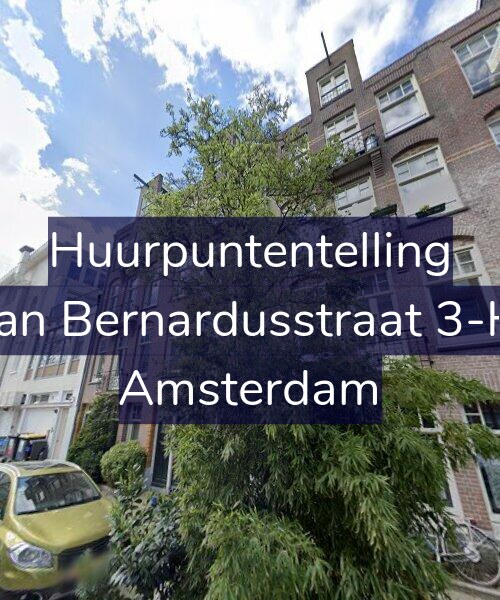 Foto gevel Huurpuntentelling voor Jan Bernardusstraat 3-H, Amsterdam