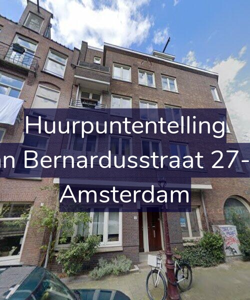 Foto gevel Huurpuntentelling voor Jan Bernardusstraat 27-H, Amsterdam