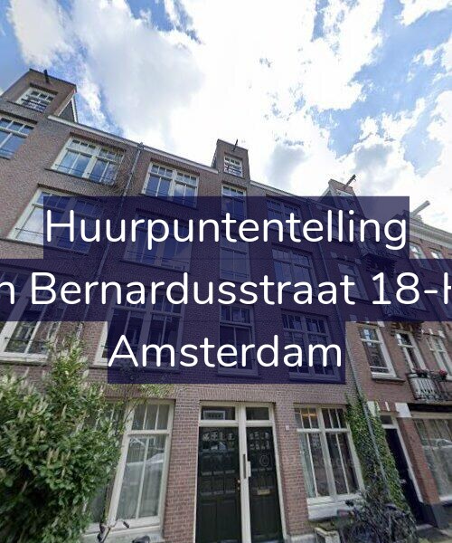 Foto gevel Huurpuntentelling voor Jan Bernardusstraat 18-HL, Amsterdam