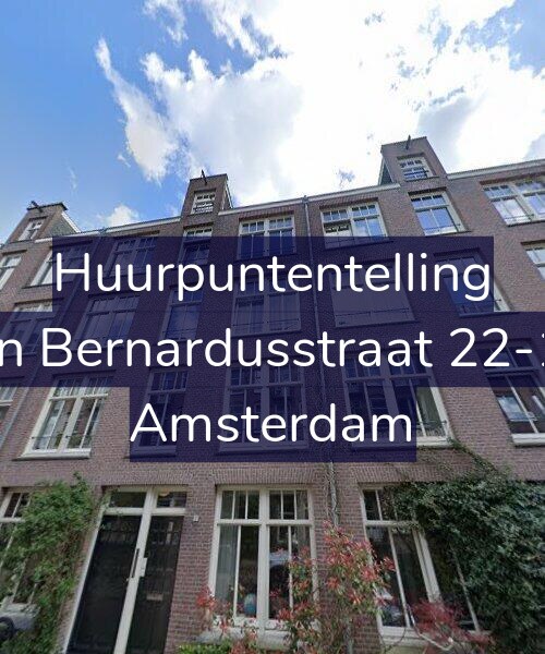 Foto gevel Huurpuntentelling voor Jan Bernardusstraat 22-1L, Amsterdam