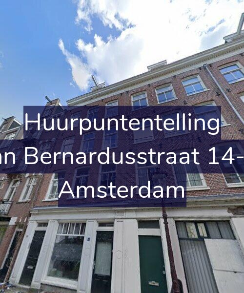 Foto gevel Huurpuntentelling voor Jan Bernardusstraat 14-B, Amsterdam