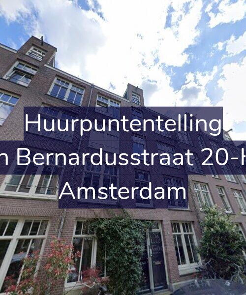Foto gevel Huurpuntentelling voor Jan Bernardusstraat 20-HL, Amsterdam