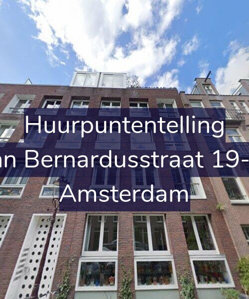 Foto gevel Huurpuntentelling voor Jan Bernardusstraat 19-C, Amsterdam