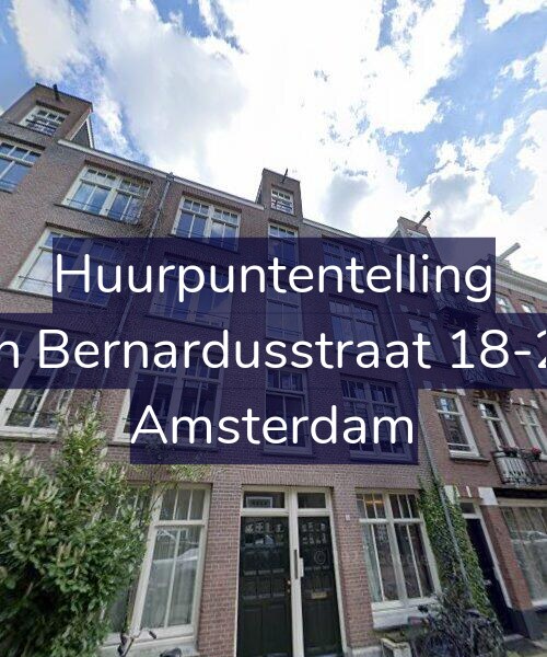 Foto gevel Huurpuntentelling voor Jan Bernardusstraat 18-2R, Amsterdam