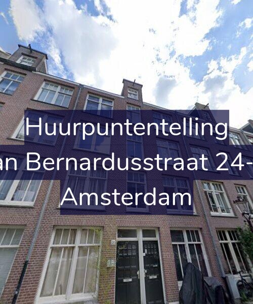 Foto gevel Huurpuntentelling voor Jan Bernardusstraat 24-4, Amsterdam