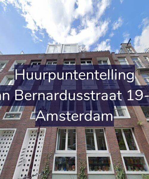 Foto gevel Huurpuntentelling voor Jan Bernardusstraat 19-B, Amsterdam