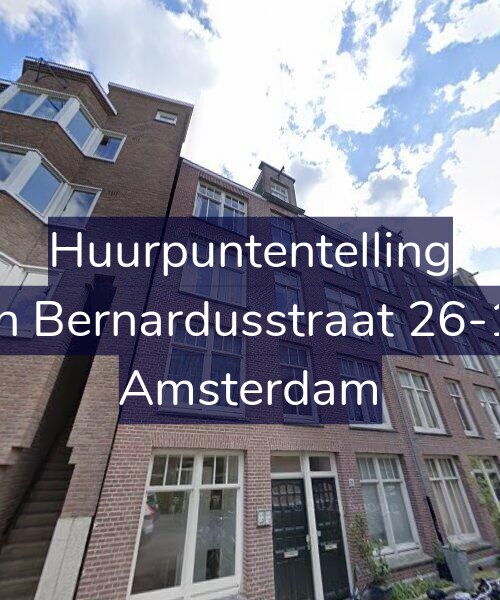 Foto gevel Huurpuntentelling voor Jan Bernardusstraat 26-1R, Amsterdam