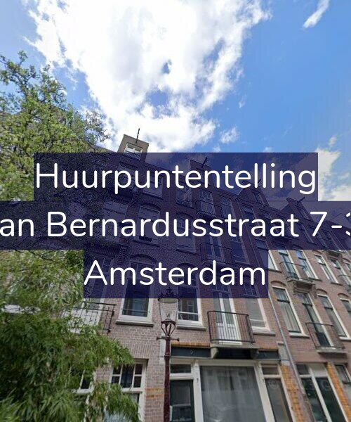 Foto gevel Huurpuntentelling voor Jan Bernardusstraat 7-3, Amsterdam