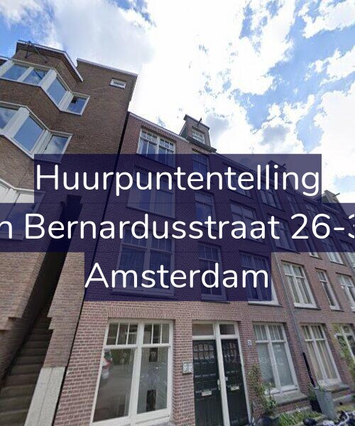 Foto gevel Huurpuntentelling voor Jan Bernardusstraat 26-3R, Amsterdam