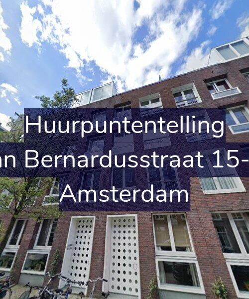 Foto gevel Huurpuntentelling voor Jan Bernardusstraat 15-C, Amsterdam