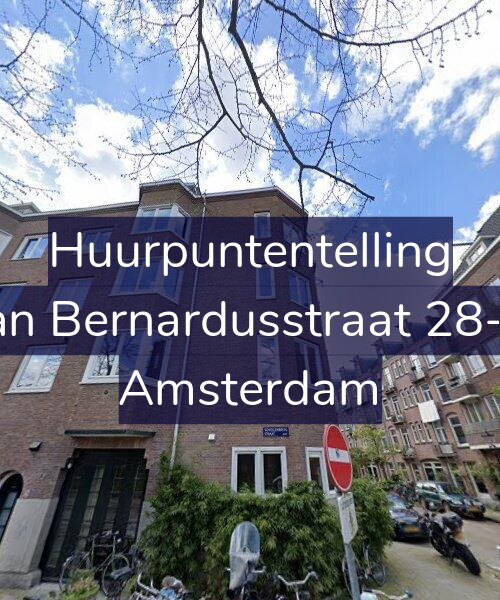 Foto gevel Huurpuntentelling voor Jan Bernardusstraat 28-3, Amsterdam