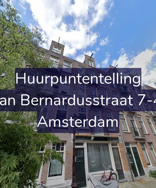 Foto gevel Huurpuntentelling voor Jan Bernardusstraat 7-4, Amsterdam