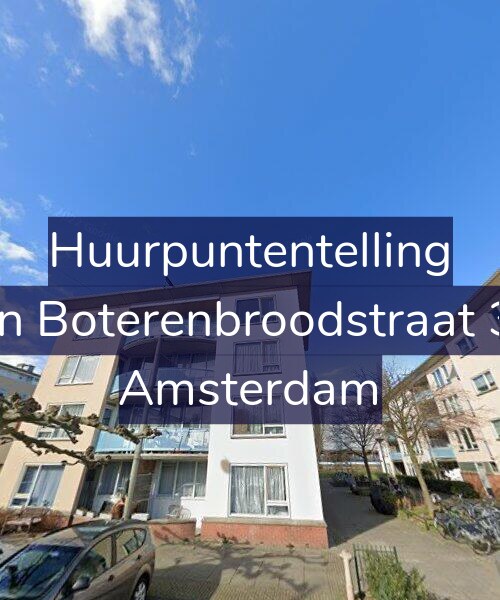 Foto gevel Huurpuntentelling voor Jan Boterenbroodstraat 33, Amsterdam