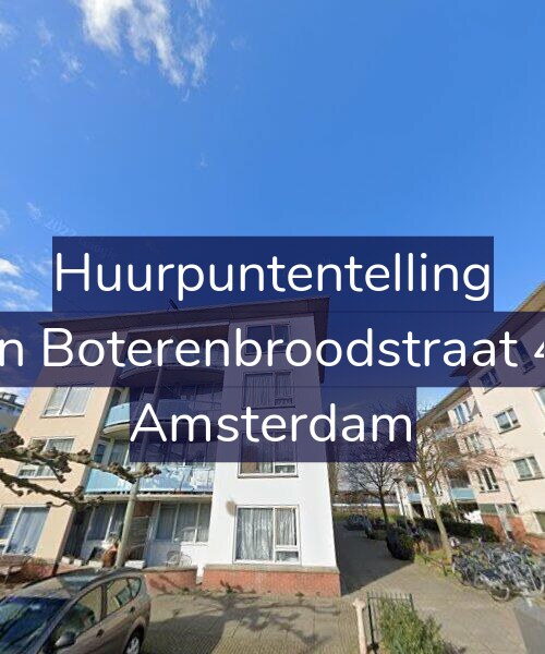 Foto gevel Huurpuntentelling voor Jan Boterenbroodstraat 43, Amsterdam