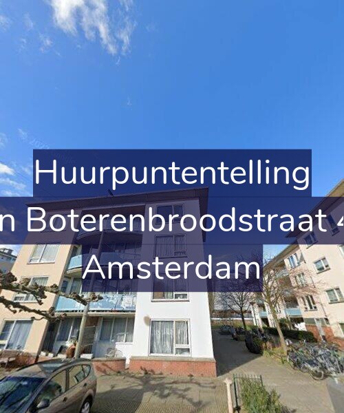 Foto gevel Huurpuntentelling voor Jan Boterenbroodstraat 41, Amsterdam