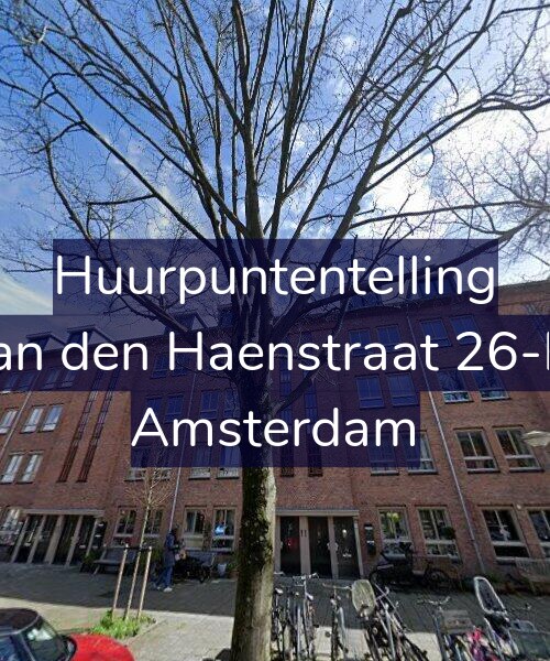 Foto gevel Huurpuntentelling voor Jan den Haenstraat 26-D, Amsterdam