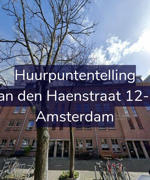 Foto gevel Huurpuntentelling voor Jan den Haenstraat 12-E, Amsterdam