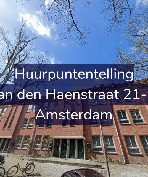 Foto gevel Huurpuntentelling voor Jan den Haenstraat 21-2, Amsterdam