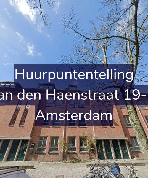 Foto gevel Huurpuntentelling voor Jan den Haenstraat 19-2, Amsterdam
