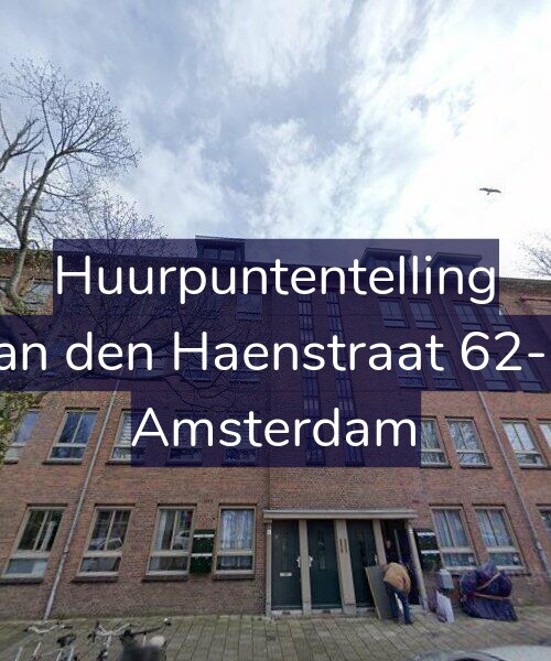 Foto gevel Huurpuntentelling voor Jan den Haenstraat 62-E, Amsterdam