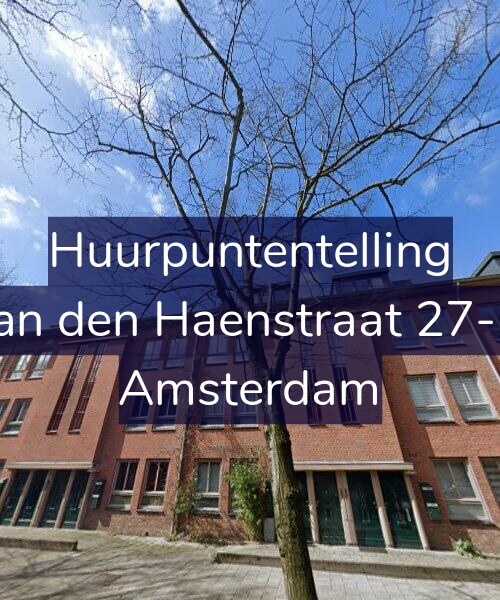 Foto gevel Huurpuntentelling voor Jan den Haenstraat 27-1, Amsterdam