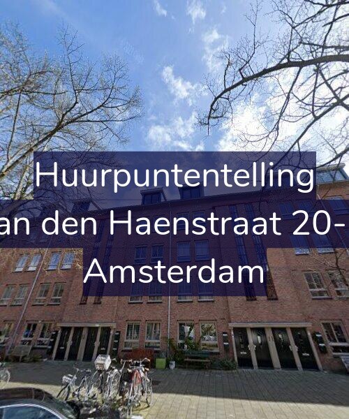 Foto gevel Huurpuntentelling voor Jan den Haenstraat 20-E, Amsterdam