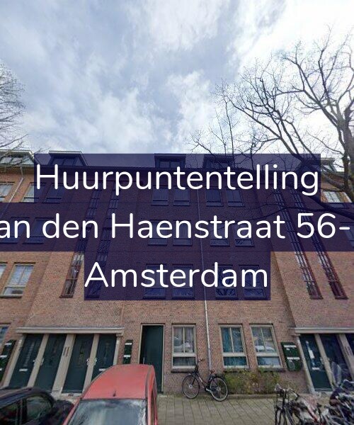 Foto gevel Huurpuntentelling voor Jan den Haenstraat 56-E, Amsterdam