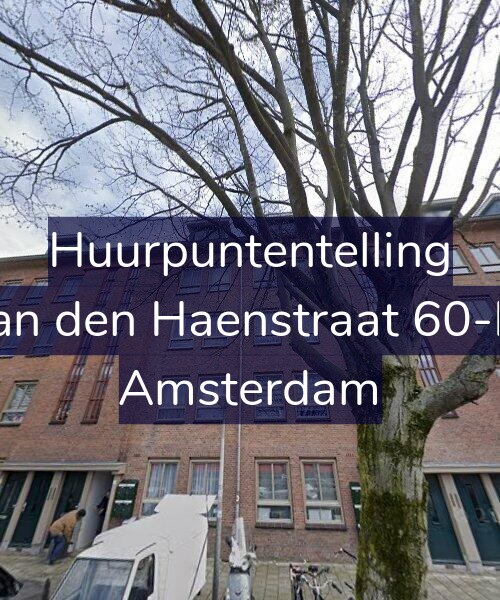 Foto gevel Huurpuntentelling voor Jan den Haenstraat 60-D, Amsterdam
