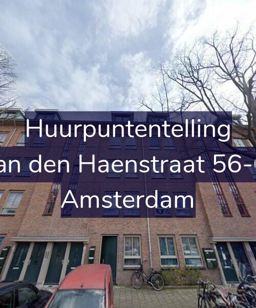Foto gevel Huurpuntentelling voor Jan den Haenstraat 56-C, Amsterdam