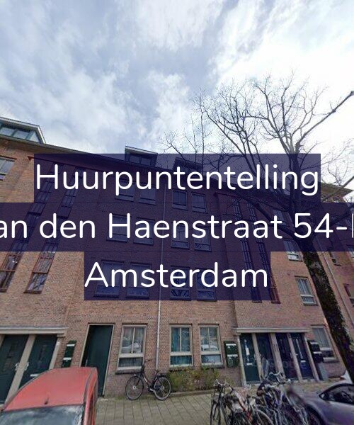 Foto gevel Huurpuntentelling voor Jan den Haenstraat 54-D, Amsterdam