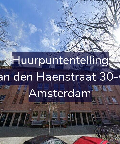 Foto gevel Huurpuntentelling voor Jan den Haenstraat 30-C, Amsterdam