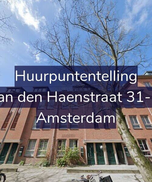 Foto gevel Huurpuntentelling voor Jan den Haenstraat 31-1, Amsterdam